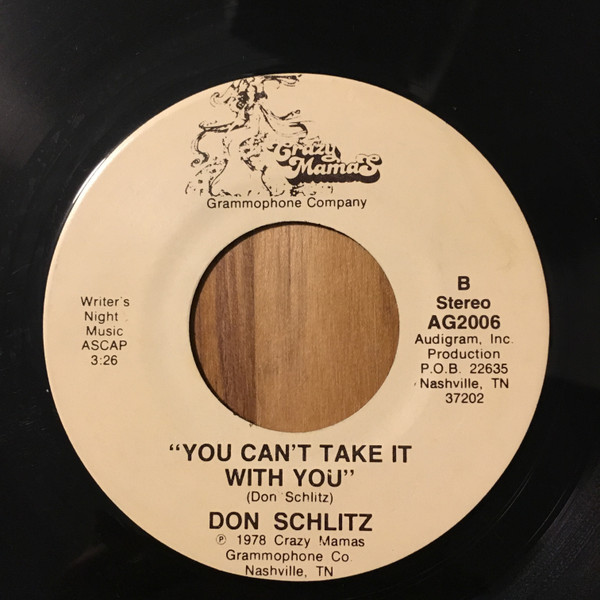 ladda ner album Don Schlitz - The Gambler You Cant Take It With You