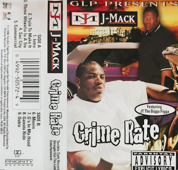 J-Mack – Crime Rate (1996, CD) - Discogs