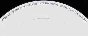 Miller International Schallplatten GmbH on Discogs