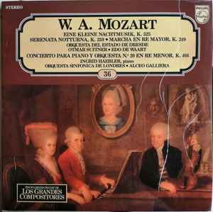 Wolfgang Amadeus Mozart - Eine Kleine Nachtmusik, K. 525 - Serenata Notturna, K. 239 - Marcha En Re Mayor, K. 249 - Concierto Para Piano Y Orquesta No. 20 En Re Menor, K. 466