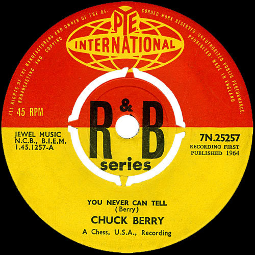 Chuck Berry – You Never Can Tell / Brenda Lee (1965, CHESS Sleeve