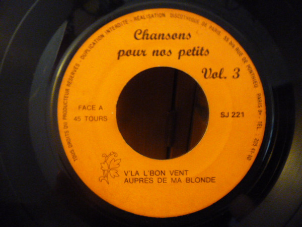 Album herunterladen Mimi Larat Pierre Spiers - Chansons Pour Nos Petits Vol3