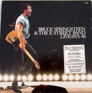Bruce Springsteen & The E-Street Band - Live 1975-85 album cover