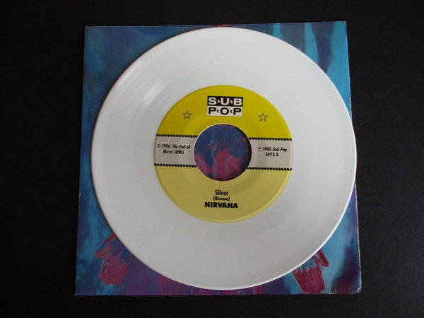 激安通販の NirvanaのSliver収録のSub pop時代の希少７インチLP - レコード