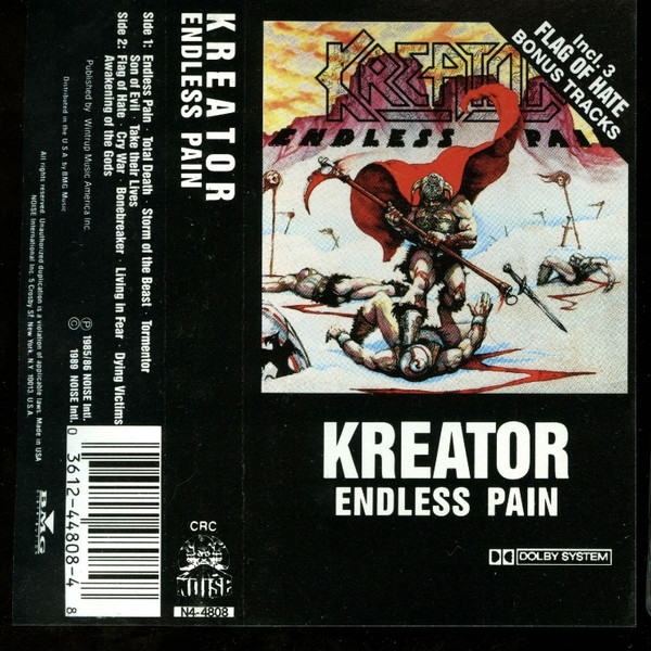 Kreator - Endless Pain Album Lyrics