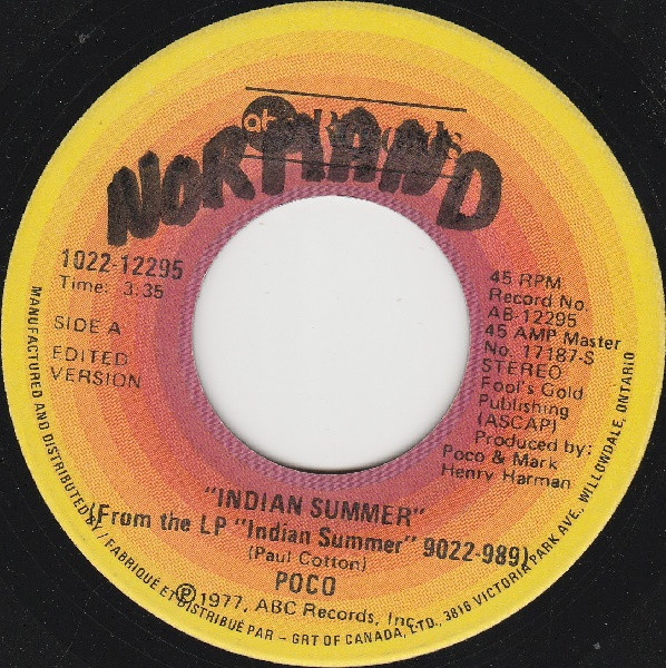 ladda ner album Poco - Indian Summer Me And You