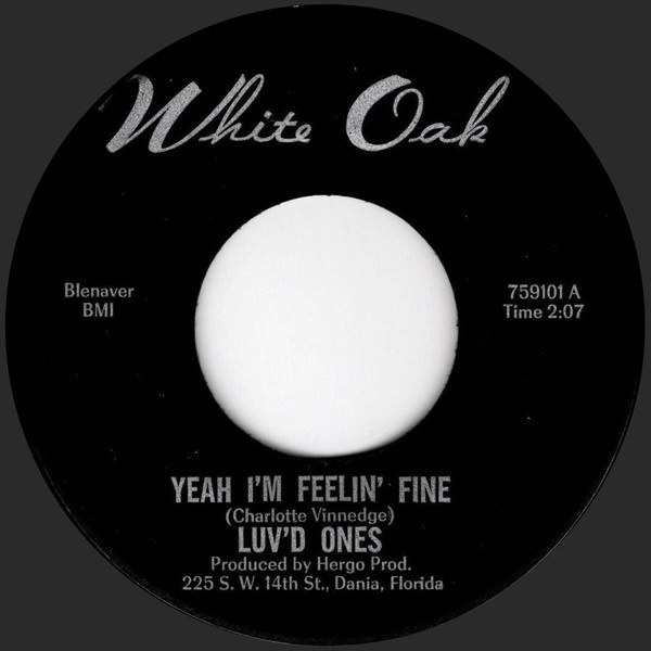 Luv'd Ones – Yeah I'm Feeling Fine / Up Down Sue (1966, Vinyl