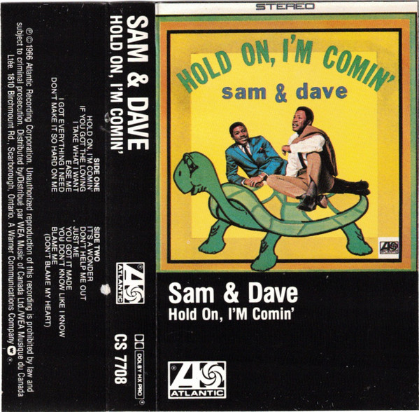 Sam & Dave – Hold On, I'm Comin' (Cassette) - Discogs