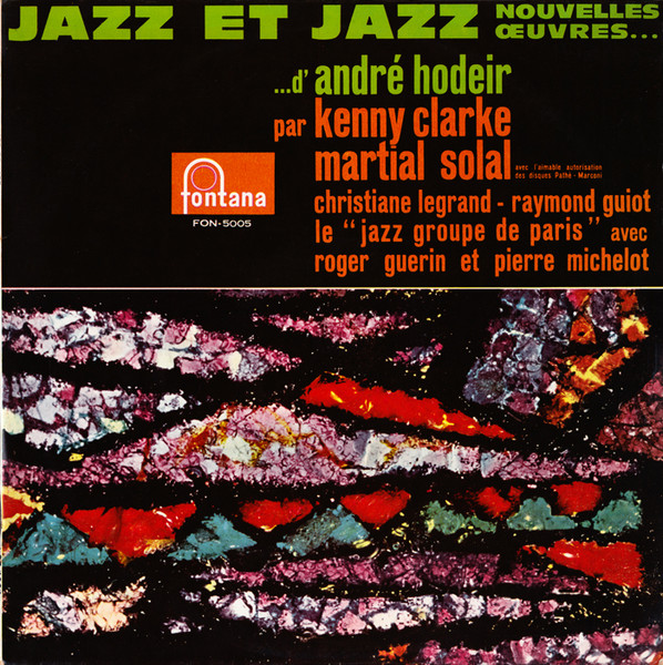 André Hodeir – Jazz Et Jazz (1963, Vinyl) - Discogs