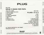 Cover of Drum 'n Bass For Papa / Plugs 1, 2 & 3, 1997, CD