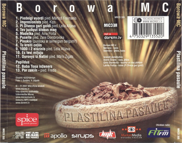 descargar álbum Borowa MC - Plastilina Pasaule