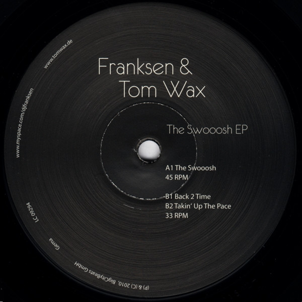 lataa albumi Franksen & Tom Wax - The Swooosh EP