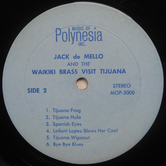 Album herunterladen Jack de Mello And The Waikiki Brass - The Waikiki Brass Visit Tijuana