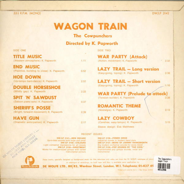 baixar álbum The Cowpunchers - Wagon Train