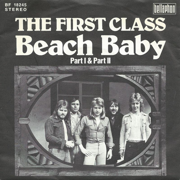 超人気 FIRST CLASS (1974, Singles /BEACH Labels, BABY — 7