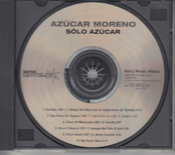 last ned album Azucar Moreno - Sólo Azúcar