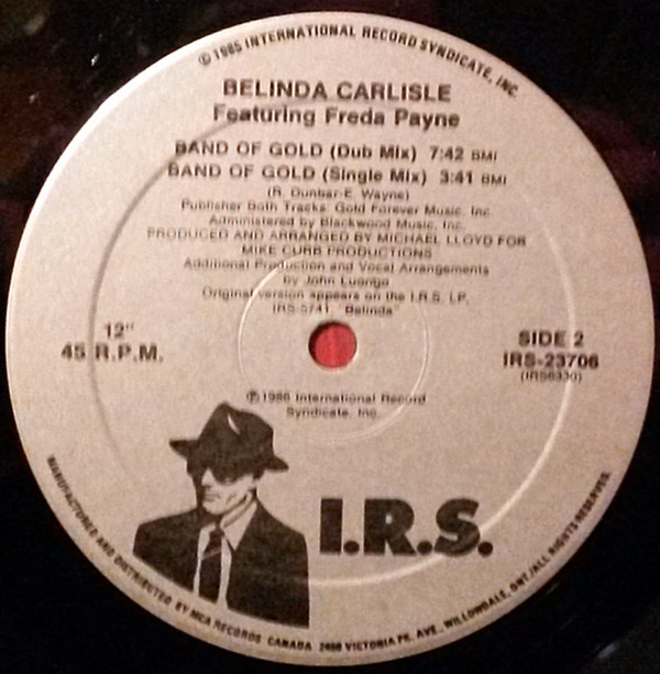 lataa albumi Belinda Carlisle Featuring Freda Payne - Band Of Gold