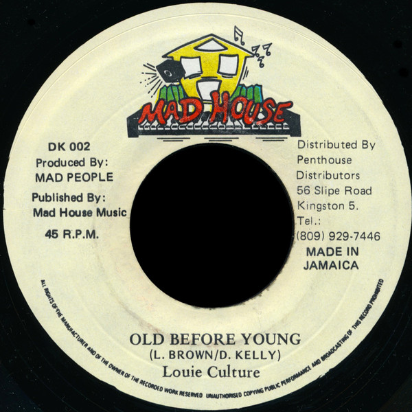 Louie Culture – Old Before Young (Vinyl) - Discogs