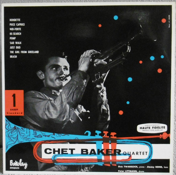 Chet Baker Quartet – Chet Baker Quartet Volume 1 (1956, Vinyl 