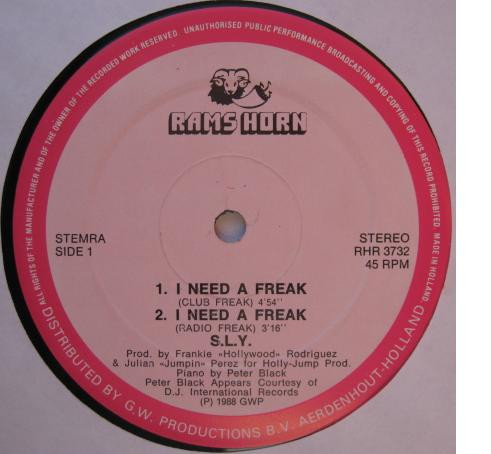 last ned album SLY - I Need A Freak