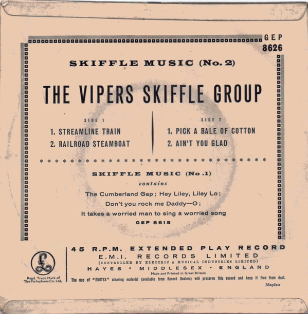 baixar álbum The Vipers Skiffle Group - Skiffle Music No 2