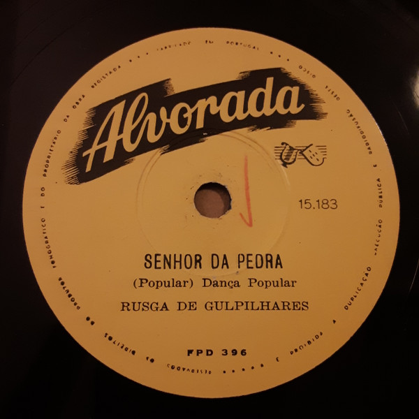 Rusga De Gulpilhares – Senhor Da Pedra / Malhão (Shellac) - Discogs