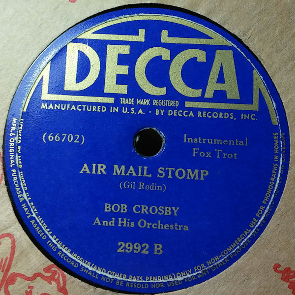 Album herunterladen Bob Crosby And His Orchestra - Ooh What You Said Air Mail Stomp