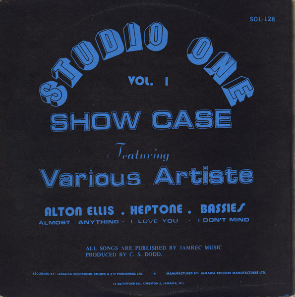 Studio One Showcase Vol. 1 (Vinyl) - Discogs