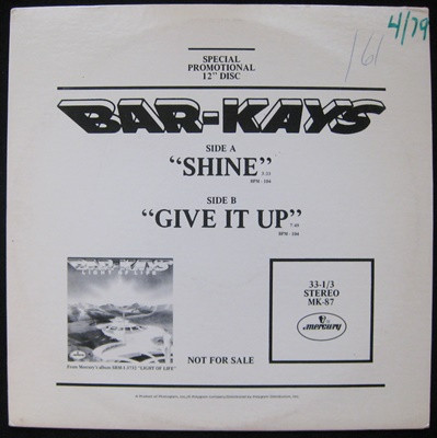 Bar-Kays – Shine / Give It Up (1978, Vinyl) - Discogs