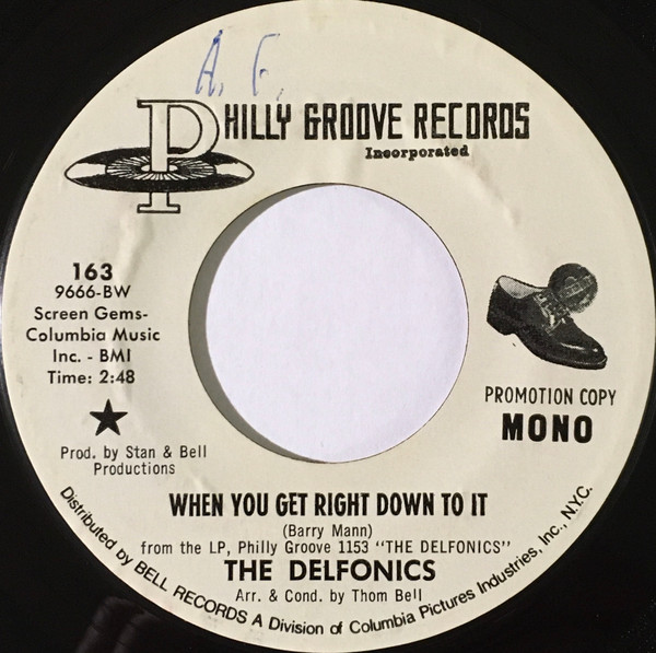 The Delfonics – When You Get Right Down To It / I Gave To You (1970, Vinyl)  - Discogs