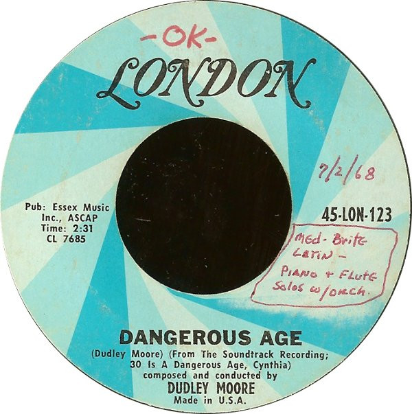 lataa albumi Dudley Moore - Dangerous Age Waltz For Suzy