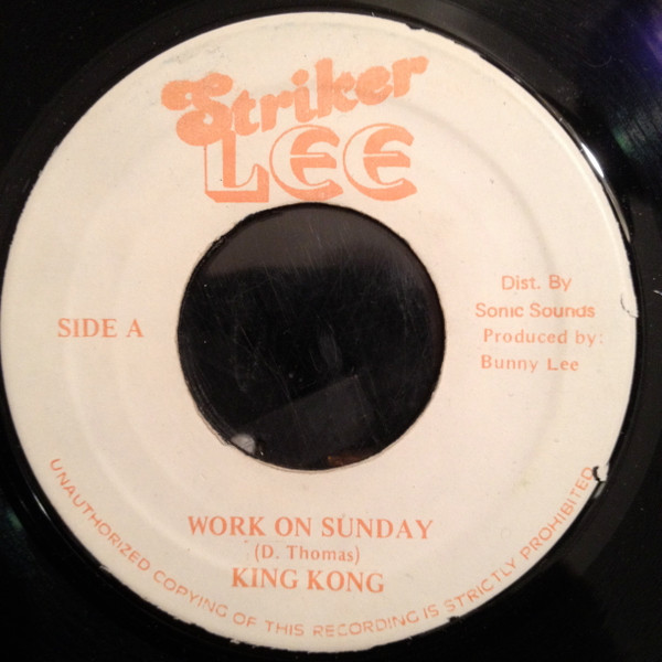 ladda ner album King Kong - Work On Sunday