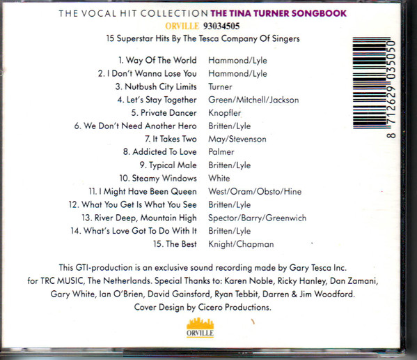 last ned album The Tesca Company Of Singers - The Tina Turner Songbook