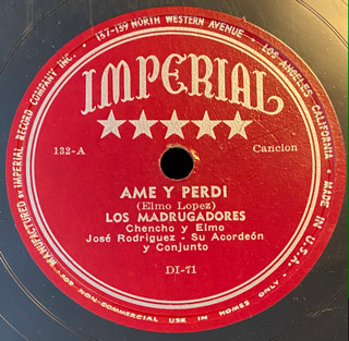 Los Madrugadores – Ame Y Perdi / Morena La Causa Fuiste (Shellac) - Discogs