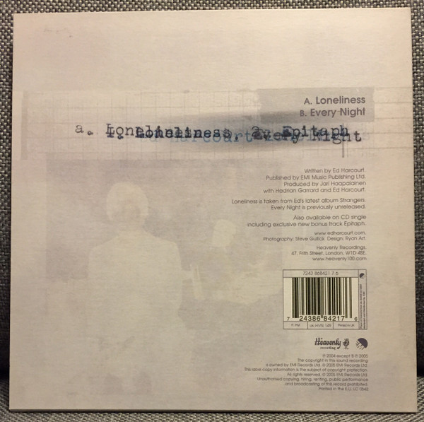 baixar álbum Ed Harcourt - Loneliness