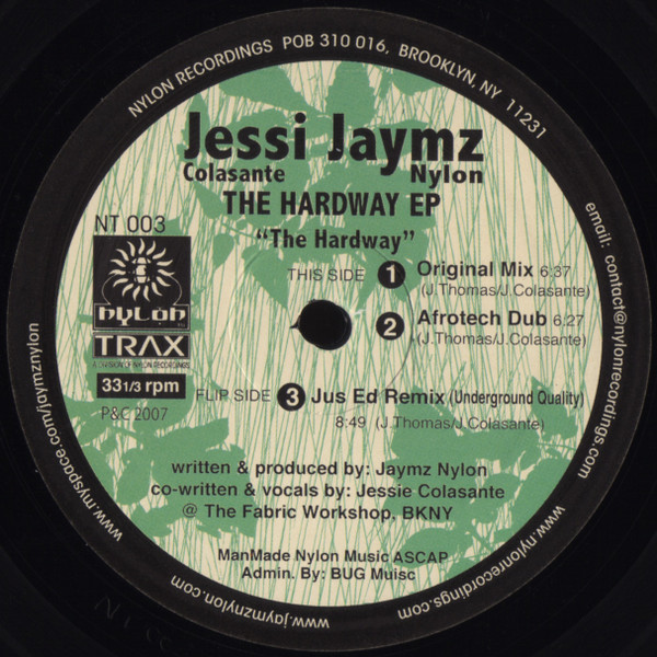 ladda ner album Jessi Colasante & Jaymz Nylon - The Hardway EP