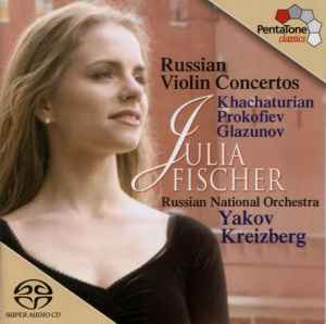 Aram Khatchaturian - Russian Violin Concertos album cover