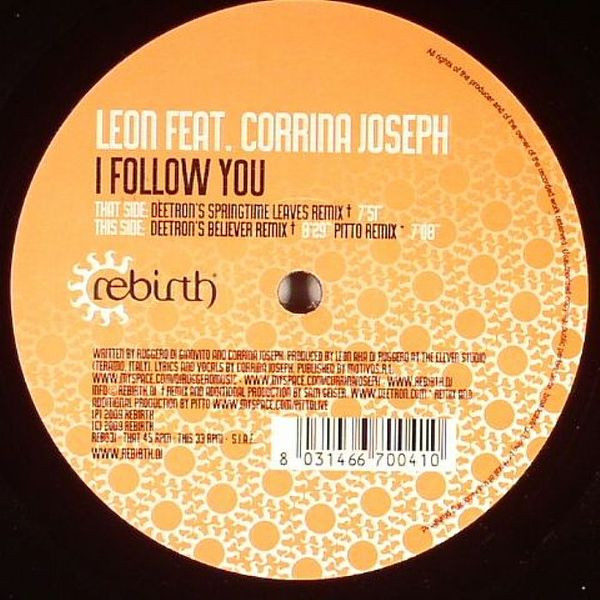 lataa albumi Leon Feat Corrina Joseph - I Follow You