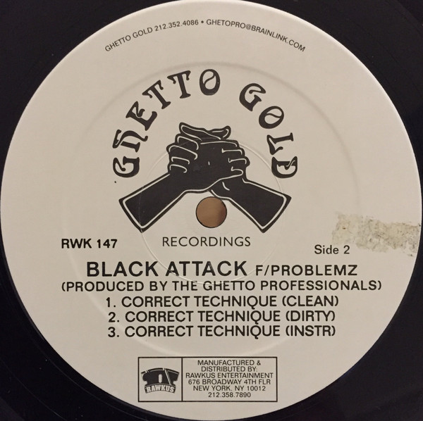 Black Attack – My Crown / Correct Technique (1997, Vinyl) - Discogs