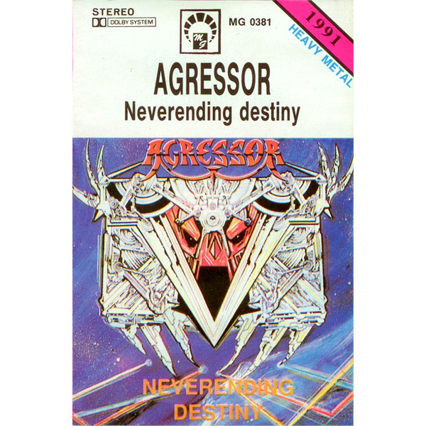 Agressor – Neverending Destiny (1990, CD) - Discogs