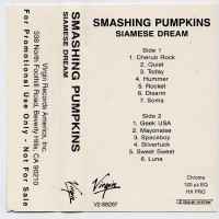 SMASHING PUMPKINS siamese dream - Rare Tape Cassette - Tested - No Cover