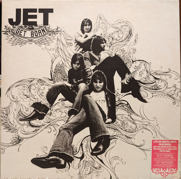 Jet – Get Born (2003, White, Vinyl) - Discogs