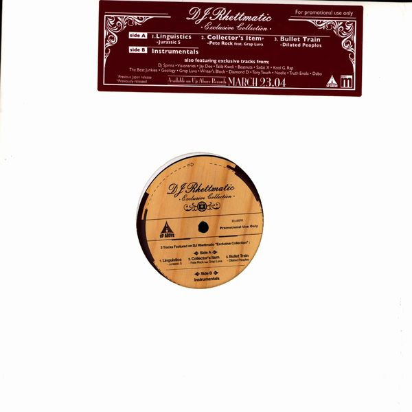 descargar álbum DJ Rhettmatic - Exclusive Collection Sampler