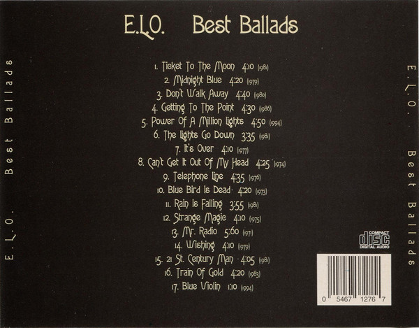 last ned album ELO - Best Ballads