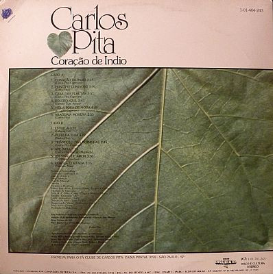 baixar álbum Carlos Pita - Coração de Índio