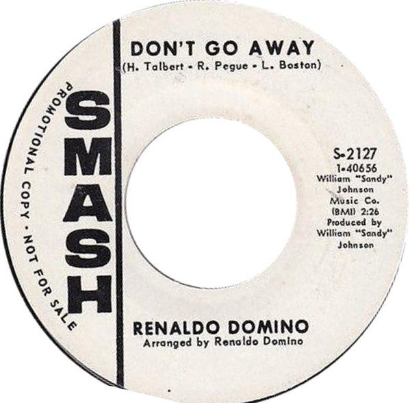 ladda ner album Renaldo Domino - Im Getting Nearer To Your Love Dont Go Away