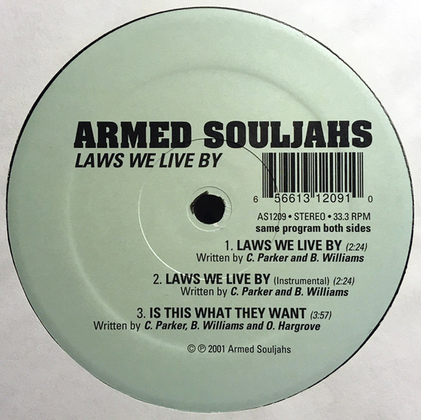 last ned album Armed Souljahs - Laws We Live By