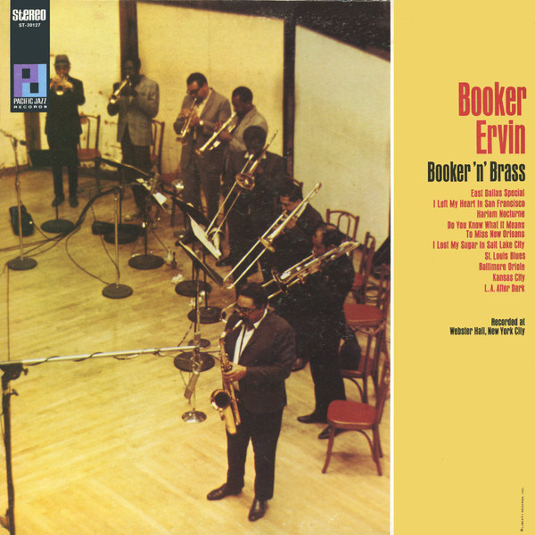 Booker Ervin – Booker 'n' Brass (1967, Vinyl) - Discogs