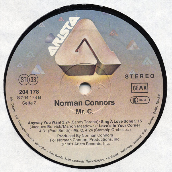 Norman Connors – Mr. C (2001, K2 24bit MASTERING, CD) - Discogs