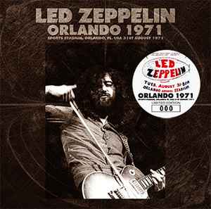 Led Zeppelin – Orlando 1971 (2017, CD) - Discogs